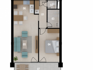 Eladó 53 m²-estársasházi lakás Siófok, Ezüstpart: 78'400'000 Ft