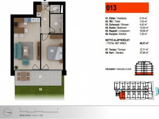 Eladó 50 m²-estársasházi lakás Siófok, Ezüstpart: 80'817'750 Ft