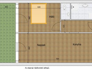 Eladó 54 m²-estársasházi lakás Siófok (Ezüstpart) , Liszt Ferenc sétány: 84'000'000 Ft