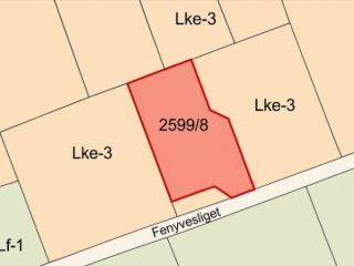 Eladó 1563 m²-estelek Szada, Fenyvesliget út: 70'340'000 Ft