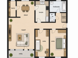 Eladó 70 m²-estársasházi lakás Szentendre, Deák Ferenc utca: 78'000'000 Ft