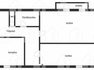 Eladó 58 m²-estársasházi lakás Szigetszentmiklós, Iskola  utca közeli utca: 54'000'000 Ft