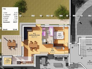 Eladó 58 m²-estársasházi lakás Szigetszentmiklós, központban utca: 94'000'000 Ft