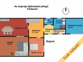 Eladó 150 m²-escsaládi ház Szob, Arany János utca: 98'000'000 Ft
