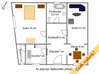 Eladó 78 m²-esikerház Szob, Árpád út: 25'000'000 Ft
