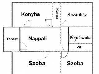 Eladó 145 m²-escsaládi ház Tamási, Központ: 40'000'000 Ft