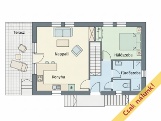 Eladó 100 m²-esüdülő Tiszakécske, Sólyom utca: 59'000'000 Ft