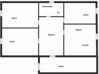 Eladó 98 m²-escsaládi ház Tököl, Főút közeli utca: 109'900'000 Ft