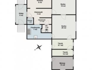 Eladó 68 m²-escsaládi ház Vác, Ág utca: 78'000'000 Ft