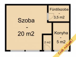 Eladó 29 m²-esházrész Vác, Burgundia utca utca: 36'900'000 Ft