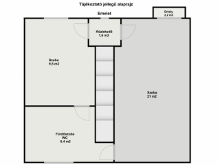 Eladó 85 m²-esikerház Vác, Cserje utca: 89'900'000 Ft