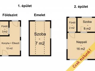 Eladó 3376 m²-esmezőgazdasági ingatlan Vác, Gombás: 34'000'000 Ft