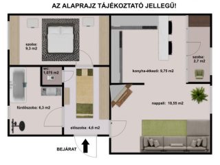 Eladó 52 m²-estársasházi lakás Vác, Kőhid utca: 65'900'000 Ft