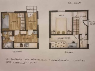Eladó 50 m²-escsaládi ház Vác, Nyulas: 53'900'000 Ft