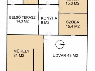 Eladó 68 m²-escsaládi ház Vác, Zátony utca: 49'500'000 Ft
