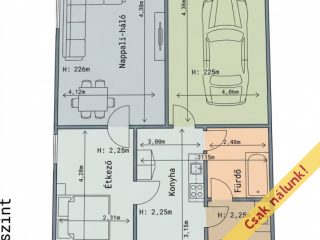 Eladó 154 m²-escsaládi ház Vácegres, Szabadság utca: 87'000'000 Ft