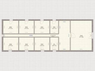 Eladó 300 m²-escsaládi ház Vasad, Panzió: 179'900'000 Ft