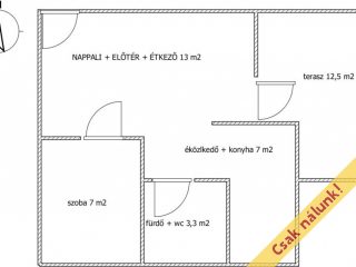 Eladó 50 m²-esüdülő Velence (Velence) , VI utca: 49'900'000 Ft
