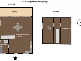 Eladó 40 m²-esüdülő Verőce, Derék utca: 41'000'000 Ft