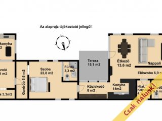 Eladó 135 m²-escsaládi ház Verőce, Szélesrét dűlő: 108'000'000 Ft