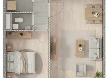 Eladó 50 m²-estársasházi lakás VIII. Kerület (Századosnegyed) , Százados út: 84'910'000 Ft