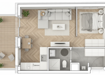 Eladó 36 m²-estársasházi lakás VIII. Kerület (Századosnegyed) , Százados út: 68'010'000 Ft