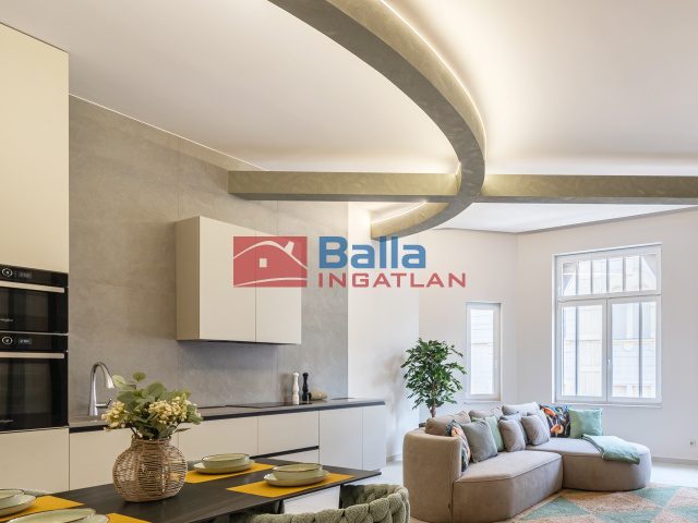 Eladó 91 m²-estársasházi lakás IX. Kerület (Belső Ferencváros) , József körút-Petőfi híd közelében: 189'900'000 Ft