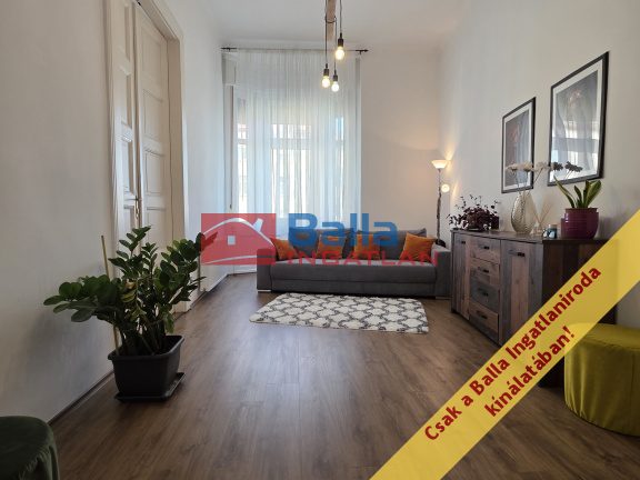 Eladó 65 m²-estársasházi lakás IX. Kerület (Középső Ferencváros (Rehabilitációs terület)) , Mester utca: 93'000'000 Ft