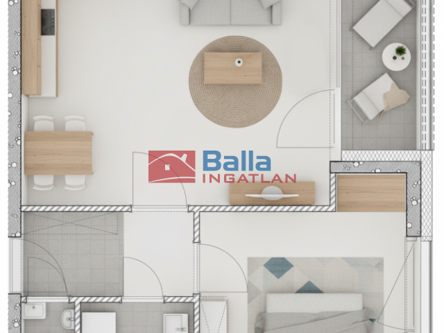 Eladó 50 m²-estársasházi lakás VIII. Kerület (Századosnegyed) , Százados út: 84'090'000 Ft