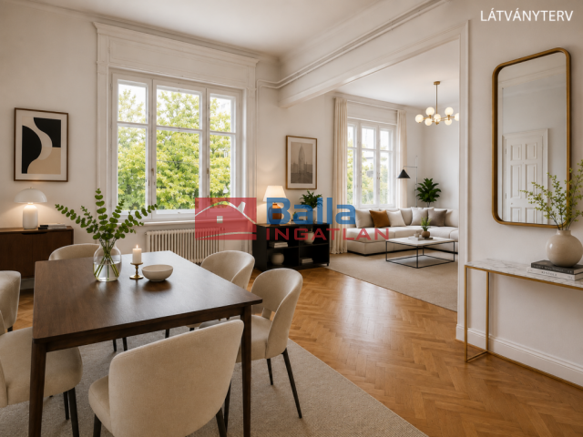 Eladó 94 m²-estársasházi lakás XIV. Kerület (Törökőr) , Törökőr: 89'900'000 Ft