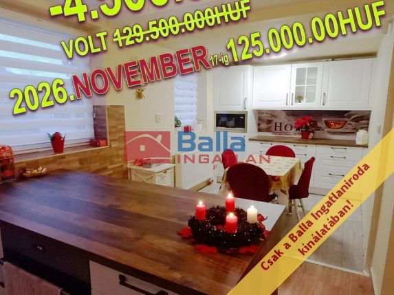 Eladó 145 m²-escsaládi ház XVIII. Kerület (Szemeretelep) , Szent József templom környéke: 125'000'000 Ft
